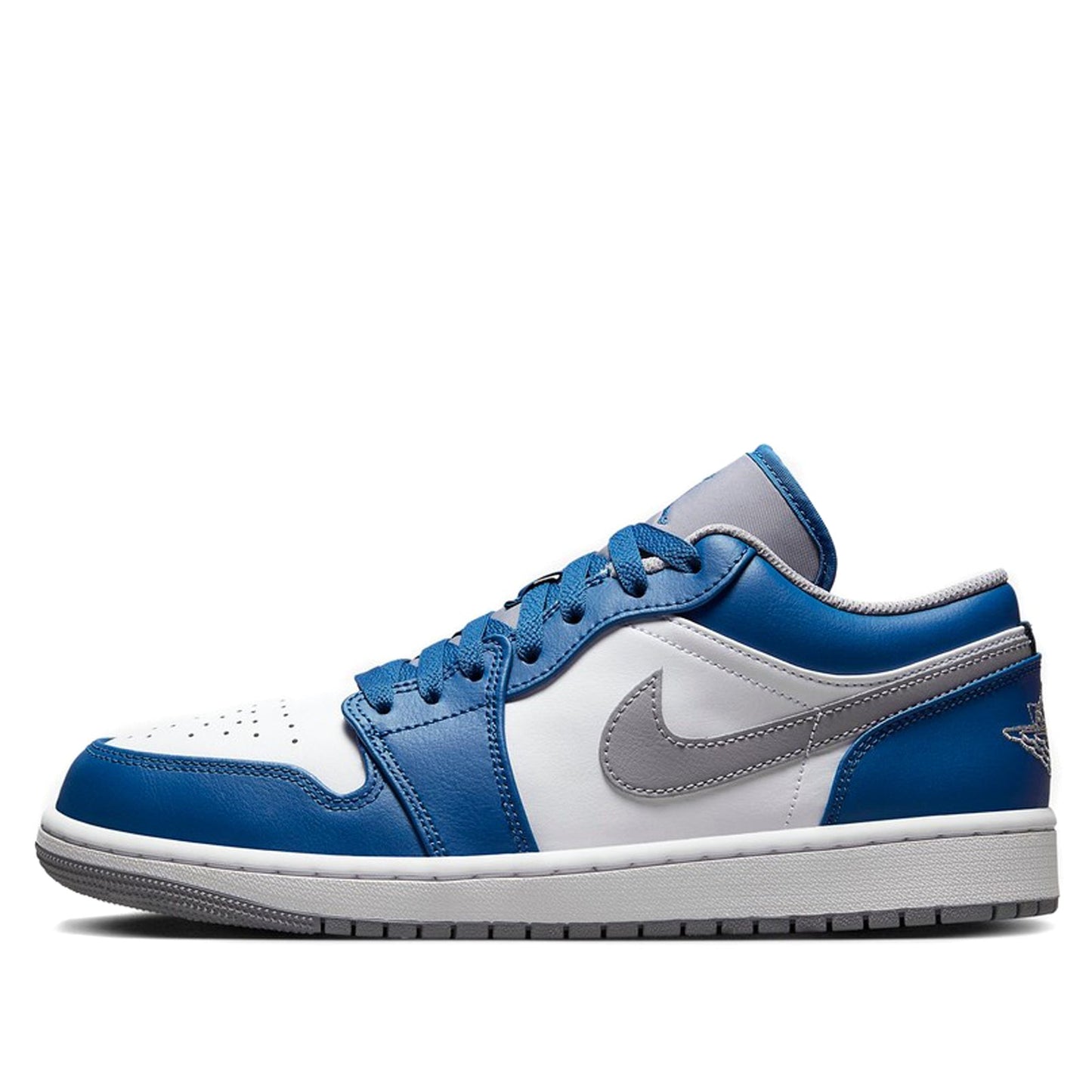 Air Jordan 1 Low 'True Blue'  553558-412 Iconic Trainers