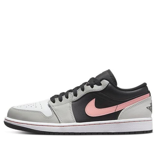 Air Jordan 1 Low 'Grey Fog Bleached Coral'  553558-062 Cultural Kicks