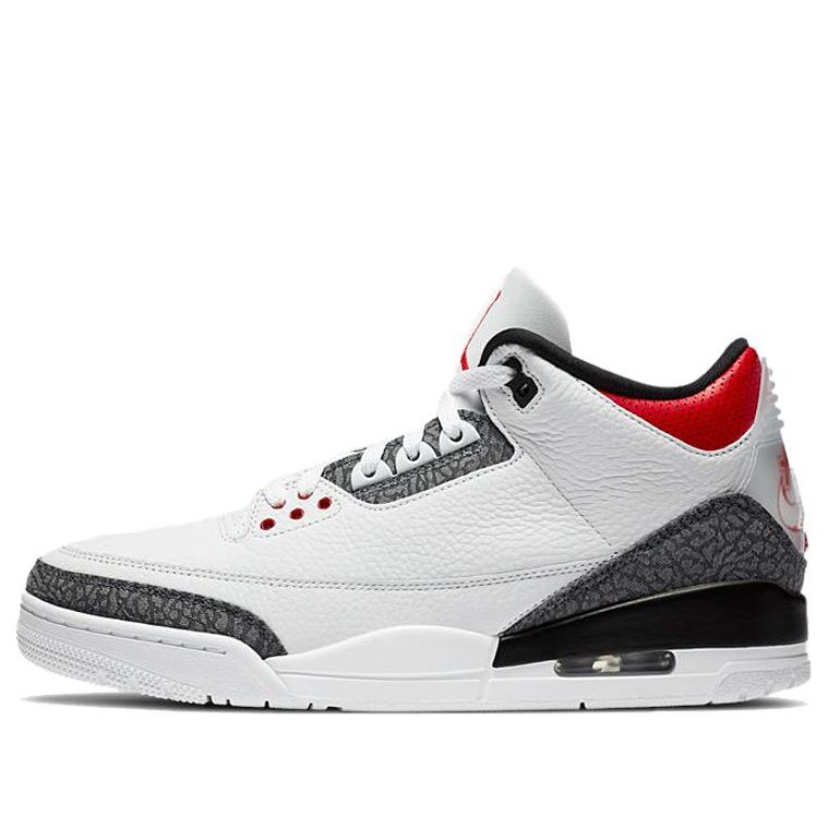 Air Jordan 3 SE-T 'Fire Red' Japan Exclusive  CZ6433-100 Classic Sneakers