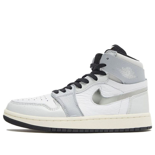 (WMNS) Air Jordan 1 Zoom CMFT 2 'Chrome Swoosh'  FJ4652-100 Iconic Trainers