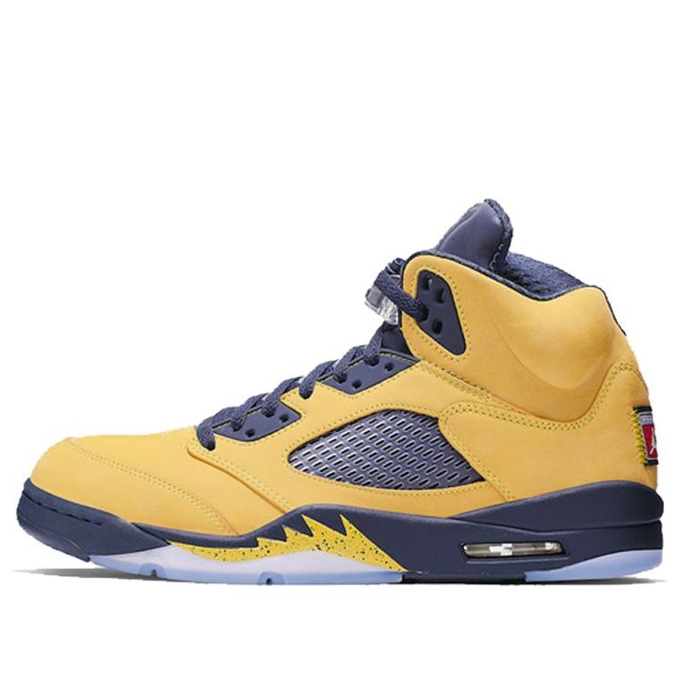 Air Jordan 5 Retro SP 'Michigan'  CQ9541-704 Classic Sneakers