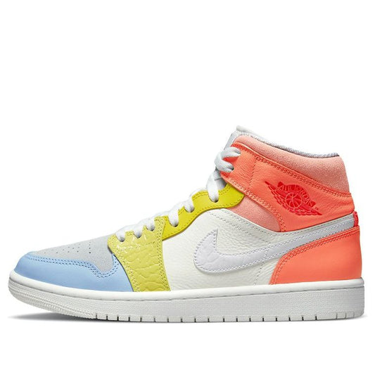 (WMNS) Air Jordan 1 Mid 'To My First Coach'  DJ6908-100 Signature Shoe