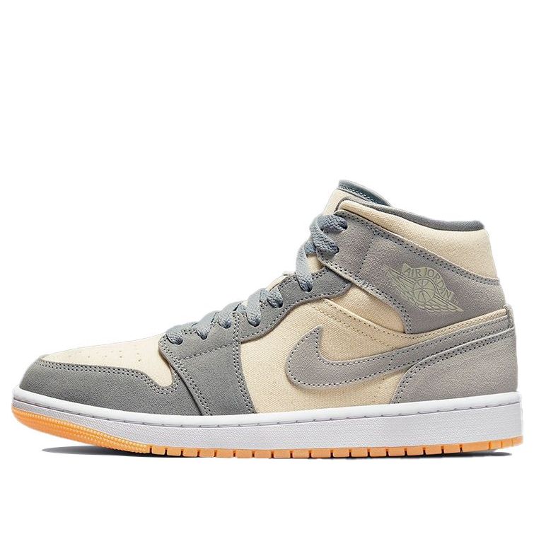 Air Jordan 1 Mid SE 'Coconut Milk Particle Grey'  DN4281-100 Epoch-Defining Shoes