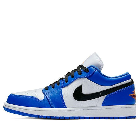 Air Jordan 1 Retro Low 'Hyper Royal'  553558-401 Signature Shoe