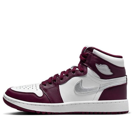 Air Jordan 1 Retro High Golf 'Bordeaux'  DQ0660-103 Iconic Trainers