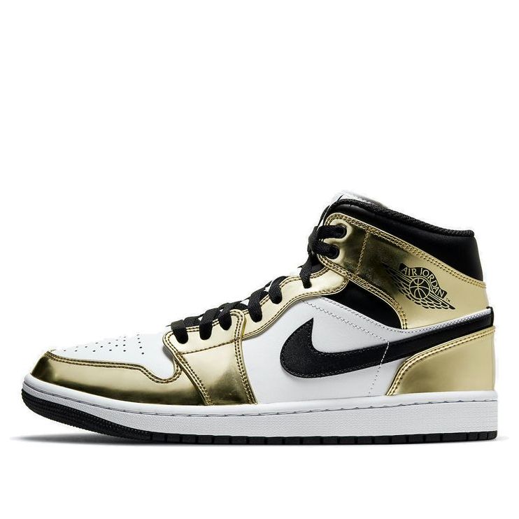 Air Jordan 1 Mid SE 'Metallic Gold'  DC1419-700 Vintage Sportswear