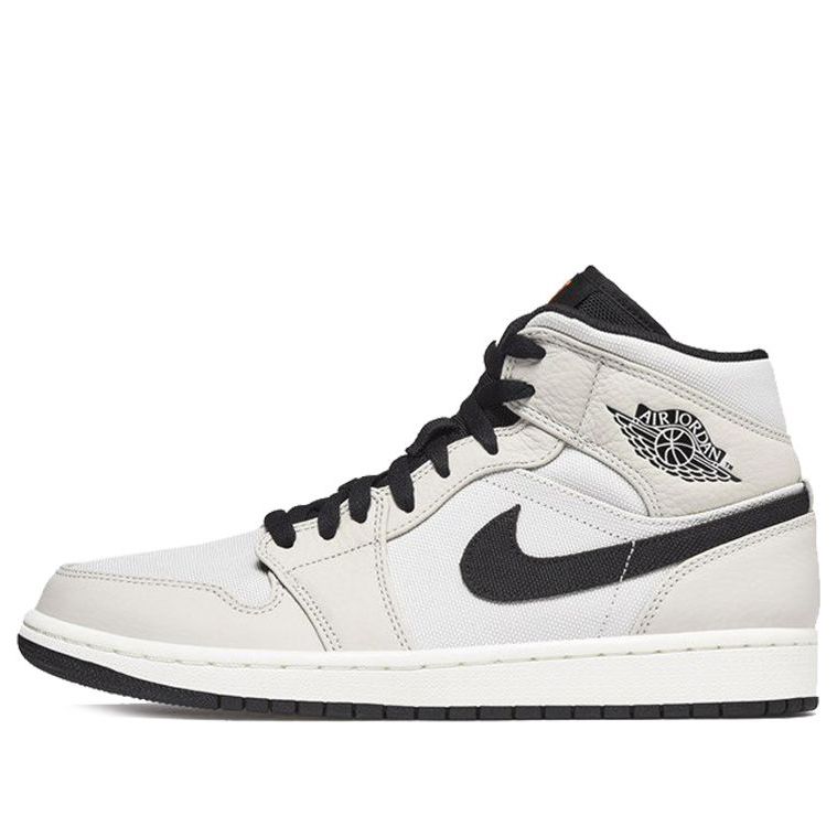 Air Jordan 1 Retro Mid SE 'Light Bone'  852542-002 Signature Shoe