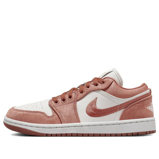 (WMNS) Air Jordan 1 Low SE Canvas 'Sky J Orange'  FN3722-801 Classic Sneakers