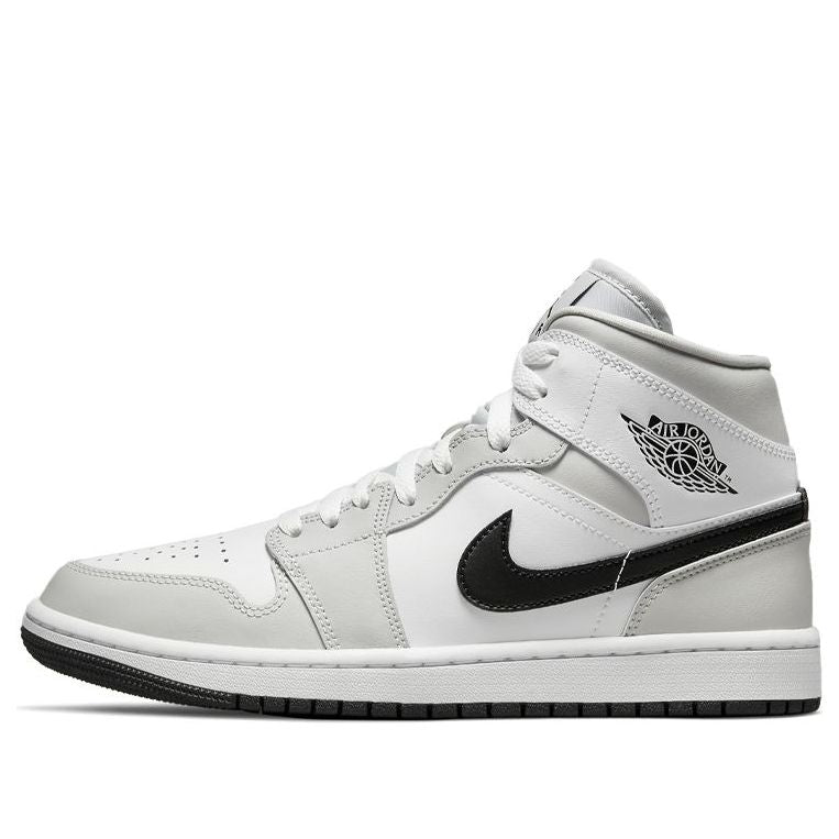 (WMNS) Air Jordan 1 Mid 'Grey Fog'  BQ6472-015 Cultural Kicks