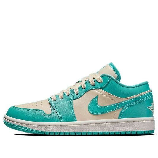 (WMNS) Air Jordan 1 Low 'Tropical Teal Sandy Beige'  DC0774-131 Epochal Sneaker