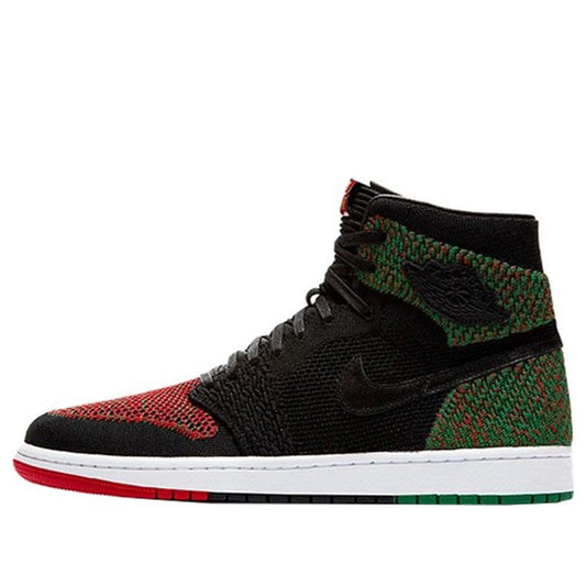 Air Jordan 1 Retro High Flyknit 'Black History Month'  AA2426-026 Antique Icons