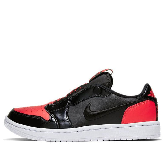 (WMNS) Air Jordan 1 Low Slip 'Infra-Bred'  AV3918-600 Classic Sneakers