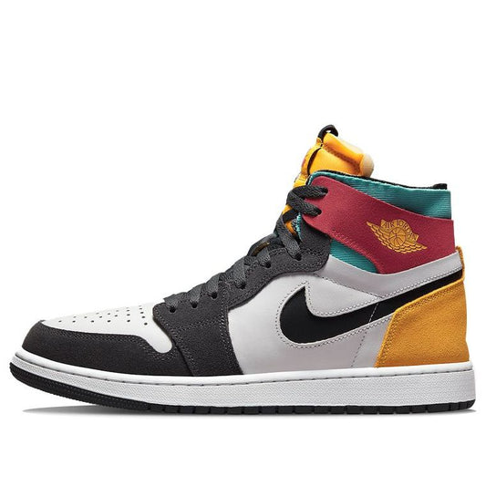 Air Jordan 1 High Zoom Comfort 'Multi-Color'  CT0978-016 Signature Shoe