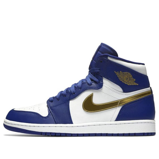 Air Jordan 1 Retro High 'Gold Medal'  332550-406 Signature Shoe